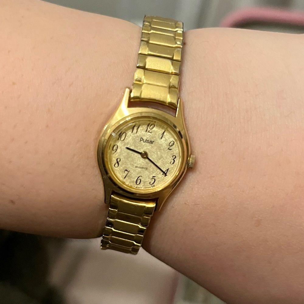 Pulsar Gold Vintage Watch
